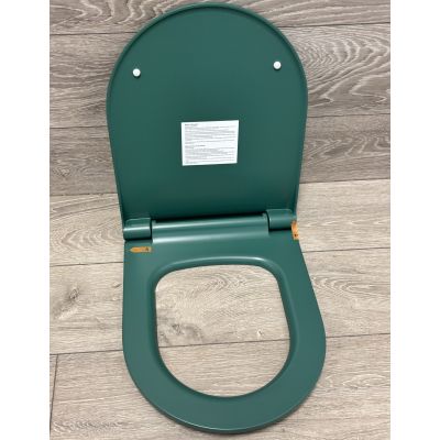 Outlet - Bocchi V-Tondo deska sedesowa wolnoopadająca slim zielony mat A0336-027