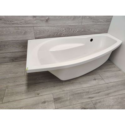 Outlet - Roca Nicole wanna narożna 140x75 cm lewa biała A24T105000