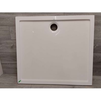 Outlet - Roca Aeron brodzik 100x90 cm prostokątny kompozyt Stonex biały A276294100