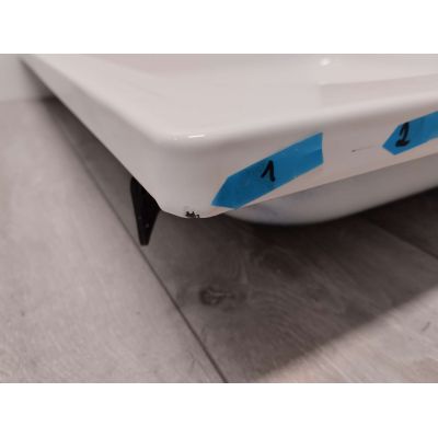 Outlet - Roca Sacha brodzik kwadratowy 80x80 cm biały A2B517G000