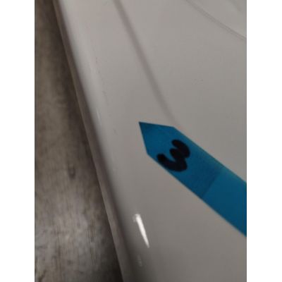 Outlet - Roca Sacha brodzik kwadratowy 80x80 cm biały A2B517G000