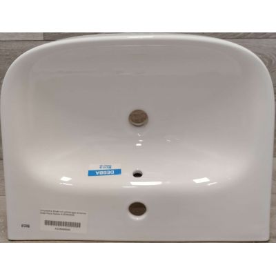 Outlet - Roca Debba umywalka 55x44 cm półokrągła ścienna biała A325995000
