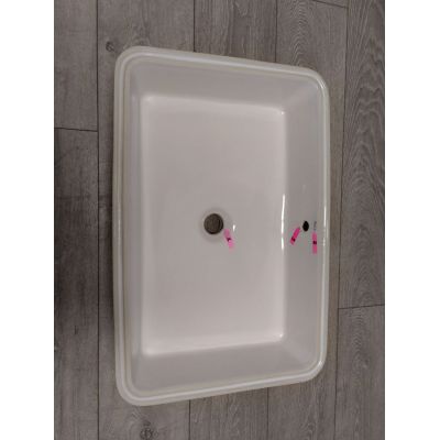 Outlet - Roca Gap umywalka 55x35 cm prostokątna podblatowa biała A3270YFS00