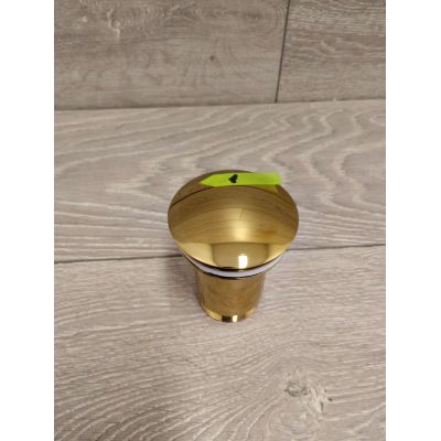 Outlet - Omnires korek do umywalki złoty A716GL