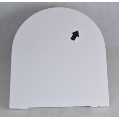 Outlet - Roca Inspira Round Compacto deska sedesowa wolnoopadająca biała A80152C00B