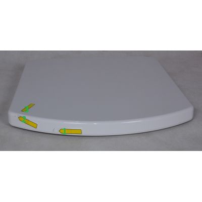 Outlet - Roca Hall Compacto deska sedesowa wolnoopadająca Supralit biała A801622004