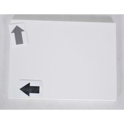 Outlet - Roca Cube szafka boczna 150 cm kolumna wysoka biały połysk A857060806