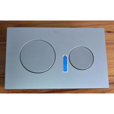 Outlet - Roca PL10 przycisk spłukujący szary lakierowany A890189002