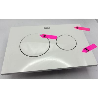 Outlet - Roca PS przycisk spłukujący do WC biały A890223300