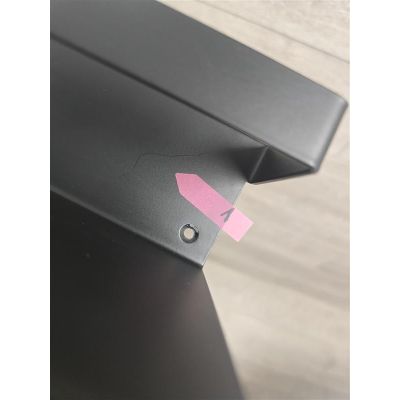 Outlet - Deante Mokko uchwyt na papier toaletowy z półką czarny mat ADMN221