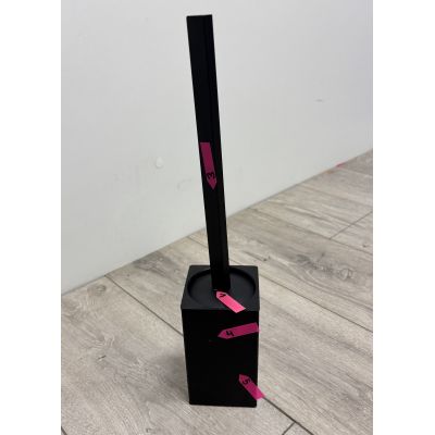 Outlet - Deante Mokko szczotka toaletowa stojąca czarny mat ADMN712