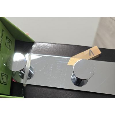 Outlet - Laveo Miri wieszak na ręcznik chrom ALM014S