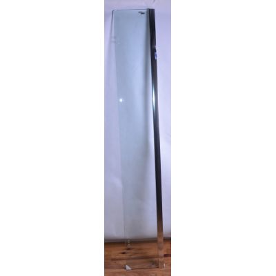 Outlet - Roca Metropolis drzwi prysznicowe 100 cm szkło przezroczyste AMP3410012M