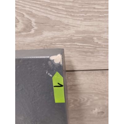 Outlet - Roca Terran brodzik 120x80 cm prostokątny kompozyt Stonex szary łupek AP1014B032001200