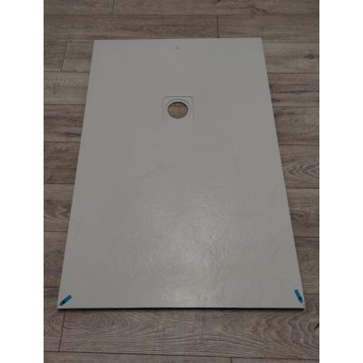 Outlet - Roca Terran brodzik 120x80 cm prostokątny kompozyt Stonex perłowy AP1014B032001630