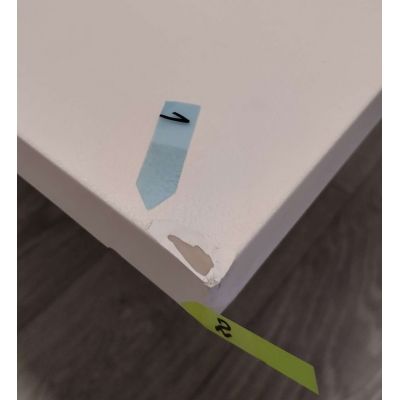 Outlet - Roca Pyros brodzik 100x80 cm prostokątny kompozyt Stonex biały AP9013E832001100