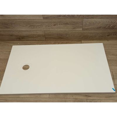 Outlet - Roca Magma brodzik prostokątny 130x80 cm kompozyt Stonex biały APE0151432003100