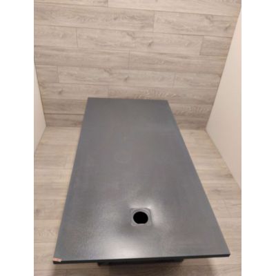 Outlet - Roca Magma brodzik prostokątny 180x90 cm kompozyt Stonex szary APE0170838403200