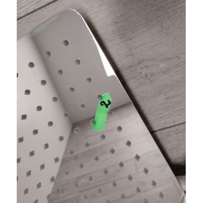 Outlet - Excellent Slim deszczownica 40 cm kwadratowa chrom AREX.3042CR