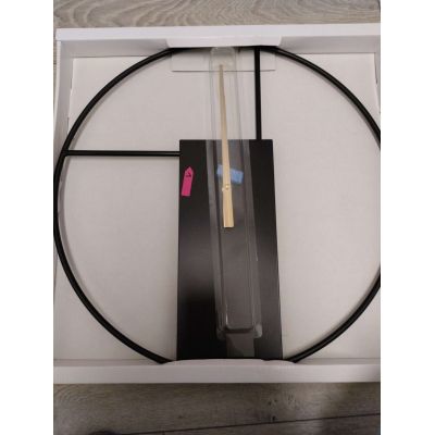 Outlet - Splendid Timo zegar ścienny czarny-złoty AZ-TIMO