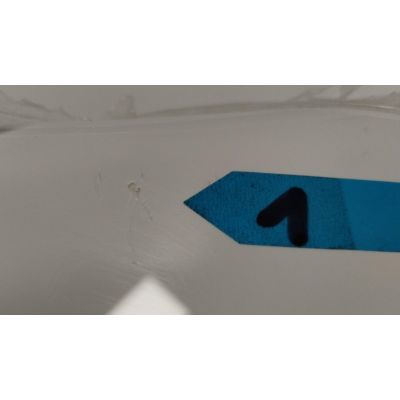 Outlet - New Trendy New Maxima brodzik 100x80 cm półokrągły asymetryczny lewy biały B-0386