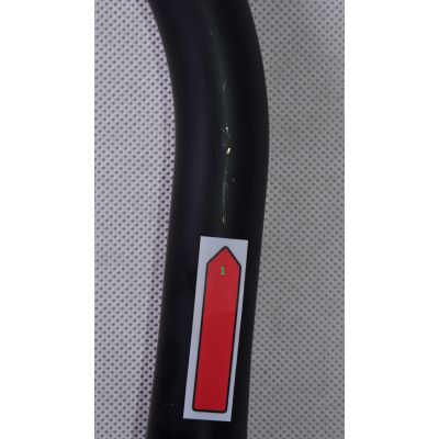 Outlet - Laveo Nalda bateria kuchenna stojąca z wyciąganą wylewką czarna BAY769D