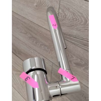 Outlet - Deante Aster bateria kuchenna stojąca chrom BCA_061M