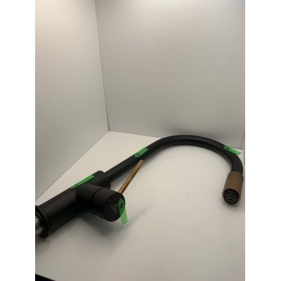 Outlet - Deante Aster bateria do filtra wody stojąca czarna-miedź BCA_B64M