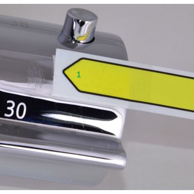 Outlet - Deante Begonia bateria wannowo-prysznicowa termostatyczna ścienna chrom BCB01BT