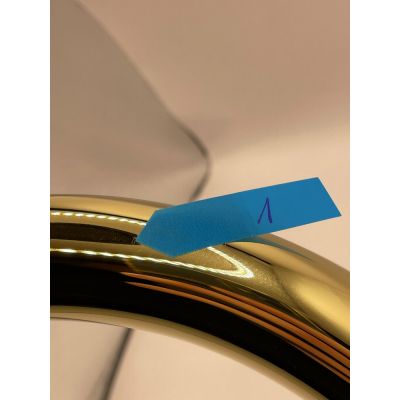 Outlet - Omnires Bend bateria kuchenna stojąca złoty połysk BE6455GL