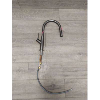 Outlet - Omnires Bend bateria kuchenna stojąca grafit BE6455GR