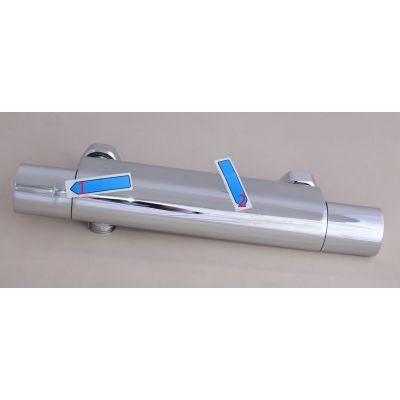 Outlet - Deante Alpinia bateria prysznicowa ścienna termostatyczna chrom BGA04BT