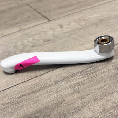 Outlet - Kuchinox Kakadu bateria umywalkowa ścienna biały połysk BKK650D