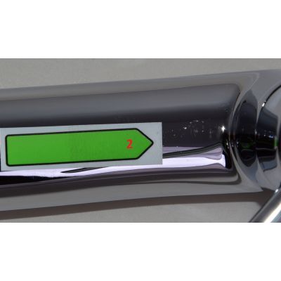 Outlet - Ferro Libretto bateria kuchenna stojąca chrom/czarny BLE4B