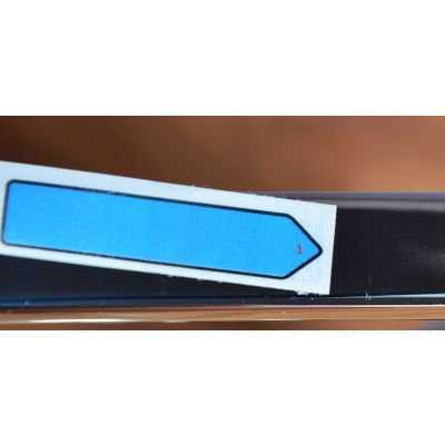 Outlet - Ferro Libretto bateria kuchenna stojąca chrom/czarny BLE4B