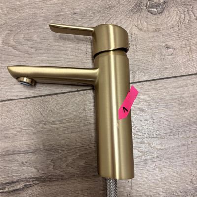 Outlet - Deante Arnika bateria umywalkowa stojąca złota BQA_R20M