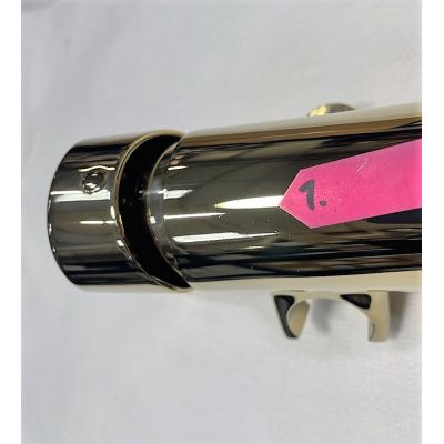 Outlet - Deante Arnika bateria bidetowa podtynkowa ze słuchawką typu bidetta złoty połysk BQAZ34M