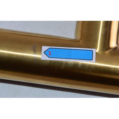 Outlet - Quadron Marylin bateria kuchenna stojąca z wyciąganą wylewką złota BW6022PVDBSG1