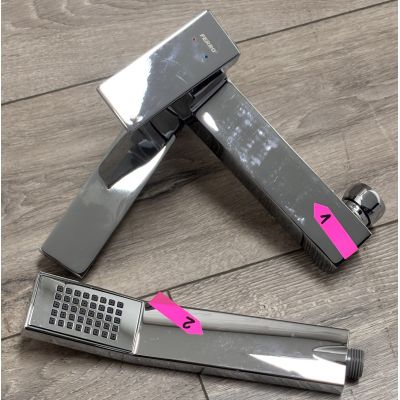 Outlet - Ferro Zicco bateria wannowo-prysznicowa ścienna chrom BZI11R