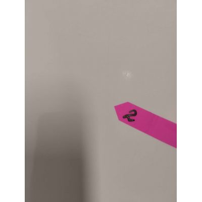 Outlet - Deante Tess umywalka 59,7x39,6 cm nablatowa prostokątna biała CDS6U6S