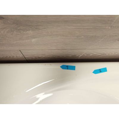 Outlet - Ravak Rosa II wanna narożna 160x105 cm lewa biała CM21000000