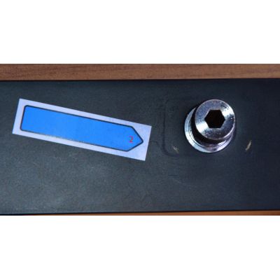 Outlet - Corsan Ango zestaw prysznicowy termostatyczny z deszczownicą czarny półmat CMN019ANGO