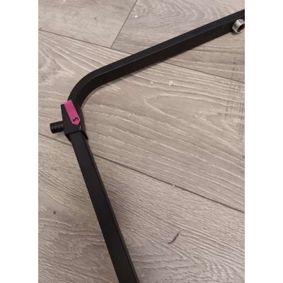 Outlet - Corsan Ango zestaw prysznicowy termostatyczny z deszczownicą czarny półmat CMN020ANGO