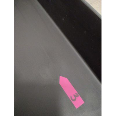 Outlet - Deante Blur umywalka 80x40 cm prostokątna nablatowa czarna CQB_NU8S