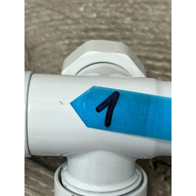 Outlet - Invena PROV zestaw do dolnego podłączenia typu duoplex biały połysk CZ-89-015