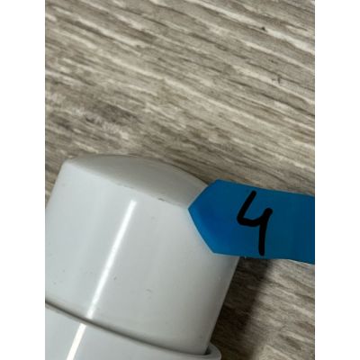 Outlet - Invena PROV zestaw do dolnego podłączenia typu duoplex biały połysk CZ-89-015