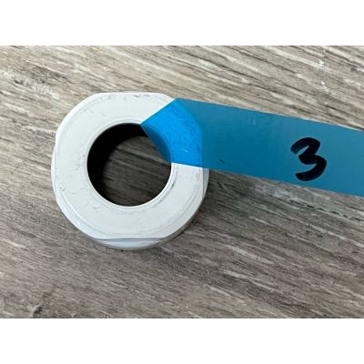 Outlet - Invena PROV zestaw do dolnego podłączenia typu duoplex biały połysk CZ-89-015