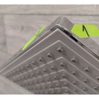 Outlet - Ferro Squerto deszczownica 20x20 cm kwadratowa chrom DSN02