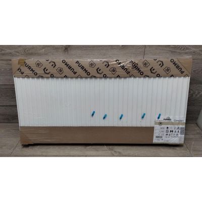 Outlet - Purmo Compact grzejnik płytowy 60x120 cm podłączenie boczne biały C22 600x1200