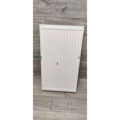 Outlet - Purmo Compact grzejnik płytowy 90x50 cm podłączenie boczne biały C22 900x500
